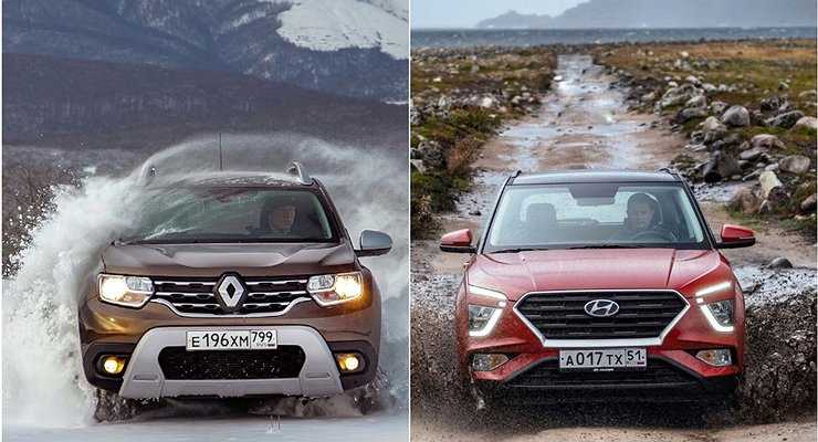 Битва за ТОП: сравнительный тест-драйв Hyundai Creta и Renault Duster - Автомобили - АвтоВзгляд