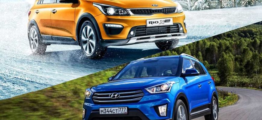 Kia Rio X-line или Hyundai Creta - Конкуренты и сравнения Hyundai Creta - 08.07.2021