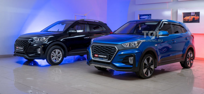 Аэродинамический обвес ATOM на Hyundai Creta